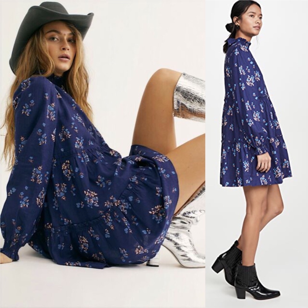Free People Petit Flours Mini Dress